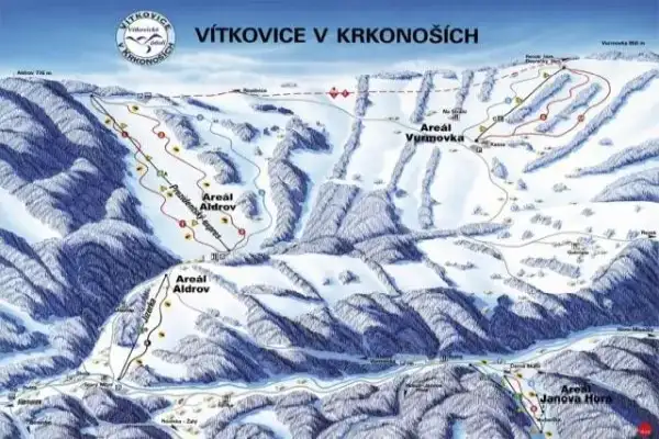 Skigebied Vitkovice